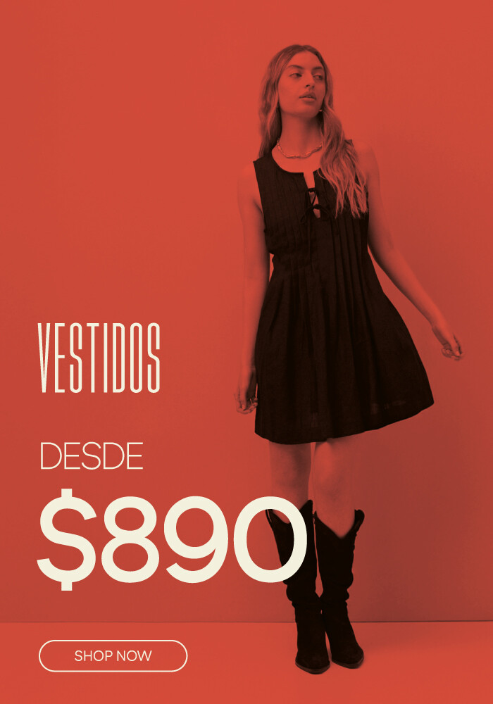 Vestidos desde $890