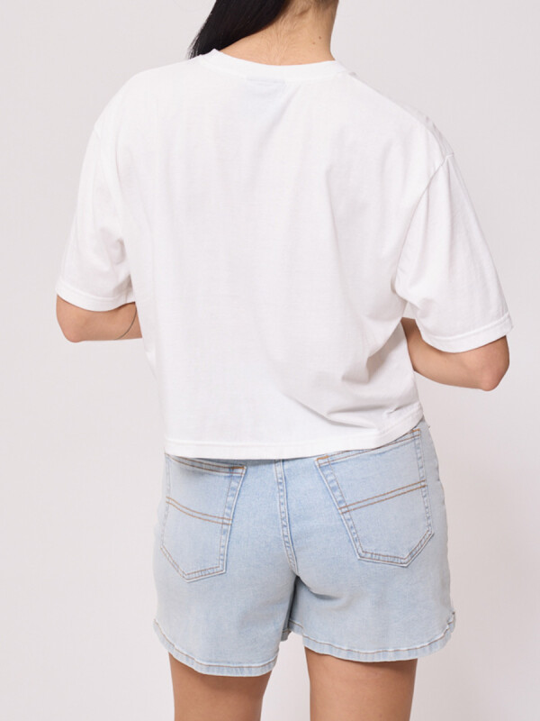 T-SHIRT ZARISA RUSTY Blanco
