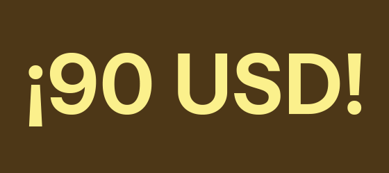 Oportunidades a USD 90