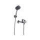 Griferia De Ducha Exterior Linea Zoe Fv Monocomando C/transferencia Cromo