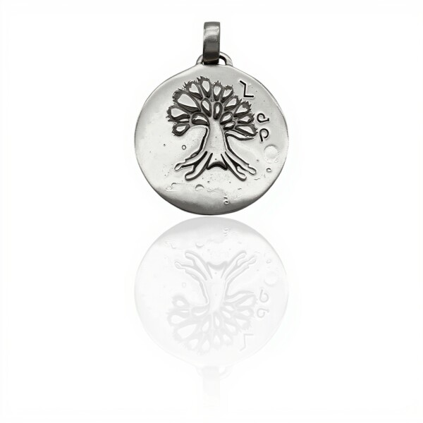 Dije Colgante Árbol de la Vida-Plata 925-Sin piedra-CP3232 sinpiedra