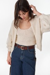 Cardigan Lina Crudo