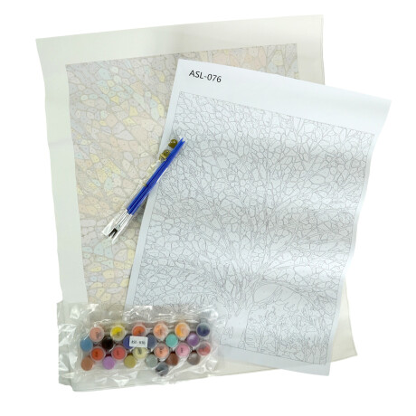 SET ARTE 29PCS PINTURA X NUMEROS LIENZO SET ARTE 29PCS PINTURA X NUMEROS LIENZO