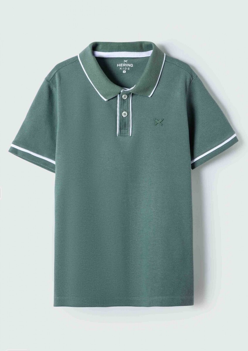 CAMISA DE CUELLO CON ESTAMPADO - CAMISA POLO MM MASC 