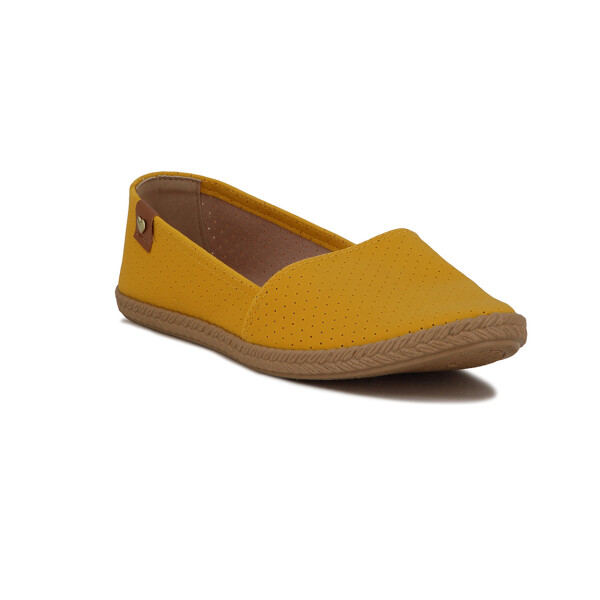 Moleca Zapatilla Casual Calada Amarillo
