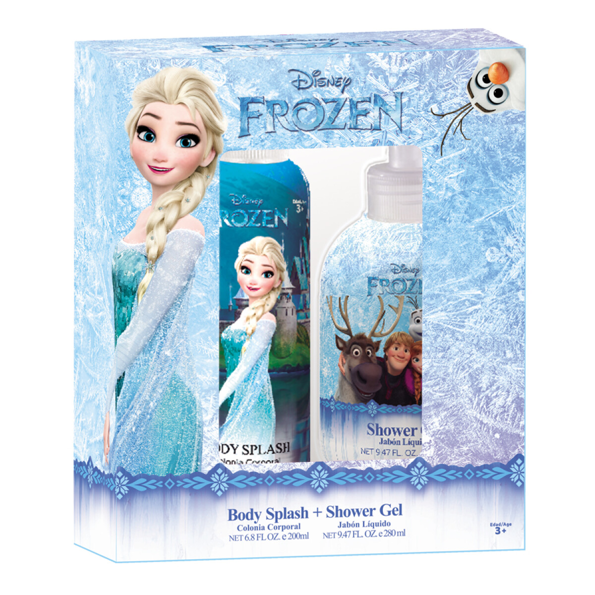 Perfume para Nenas Disney Frozen B Splash + Shower Gel 