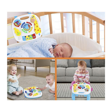 Mesa de Aprendizaje para Bebés con Luz y Sonido U