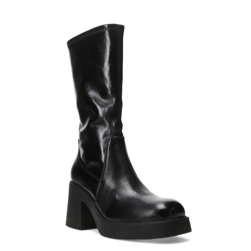 Botas de Mujer Miss Carol CUNARE de pu elastizado Negro