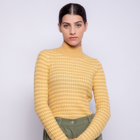 POLERA EVA Amarillo Oliva