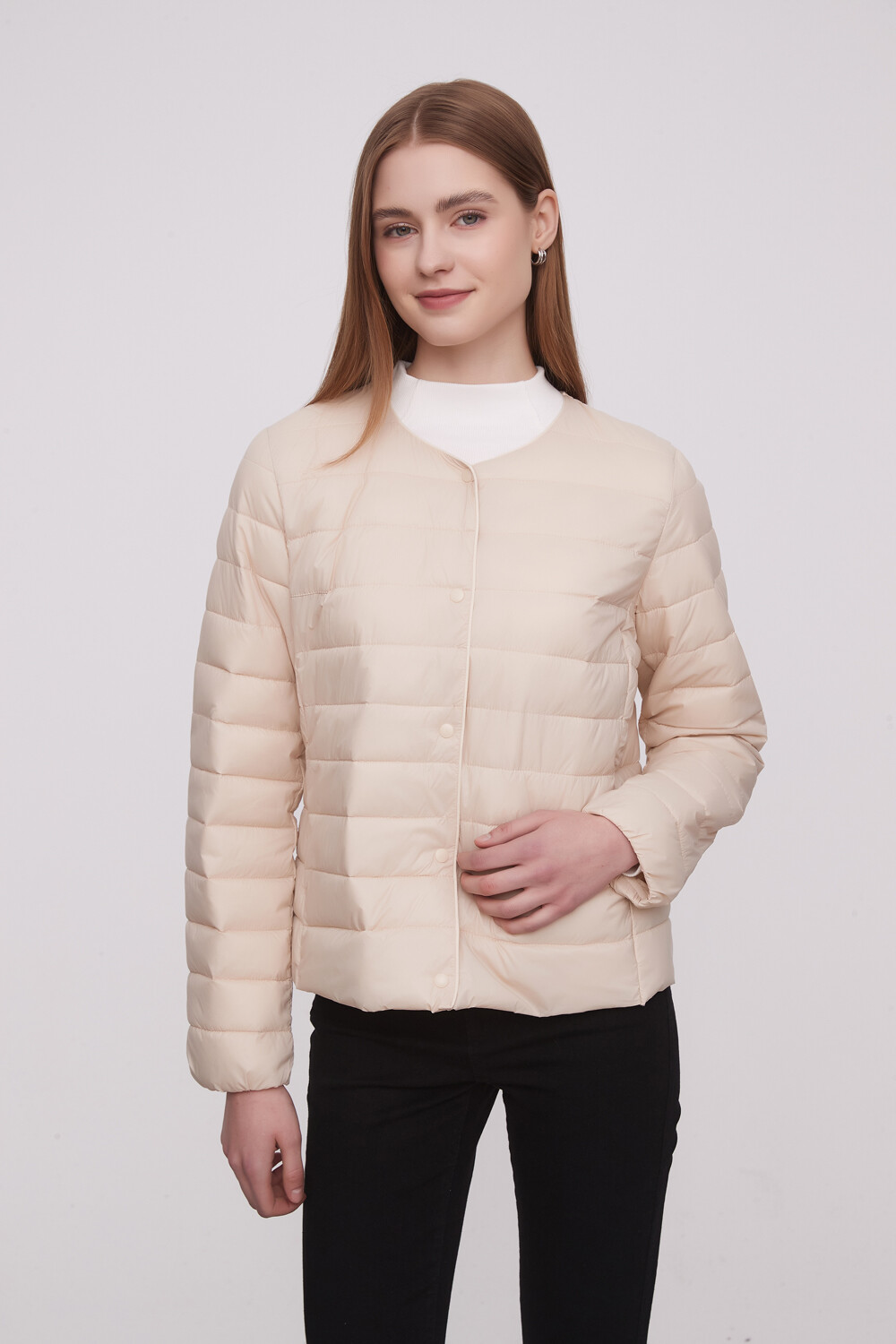 Campera Sicora Beige Claro