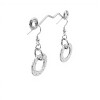 Caravanas Circulo - plata 925 - CA4335 sinpiedra