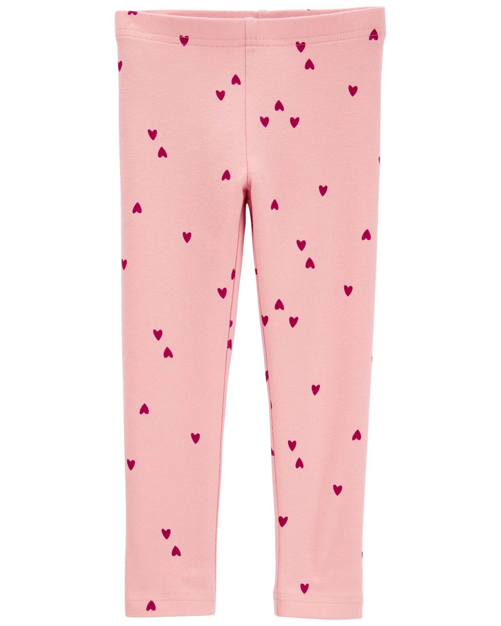 Calza de algodón, diseño corazones. Talles 3-24M Sin color