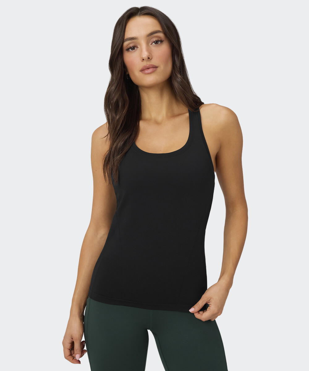 Musculosa Fabletics Tech+ Racerback - Negro 