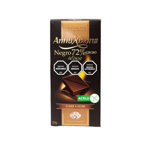 TABLETA ANTIU XIXONA NEGRO INTENSO Unica