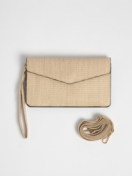 Billetera sobre textura Blanca