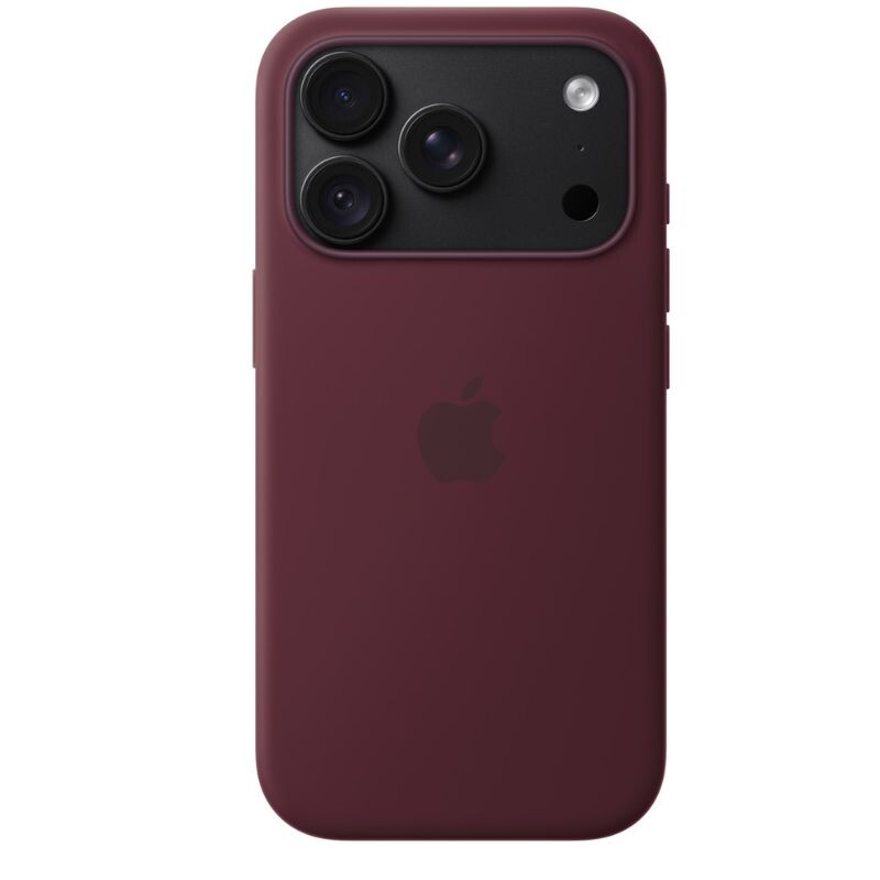 Silicone Case iPhone 18 Pro Burgundy Silicone Case iPhone 18 Pro Burgundy