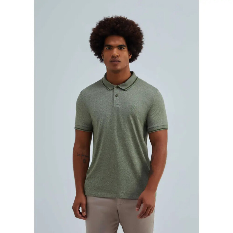 CAMISA POLO MM MASC VERDE