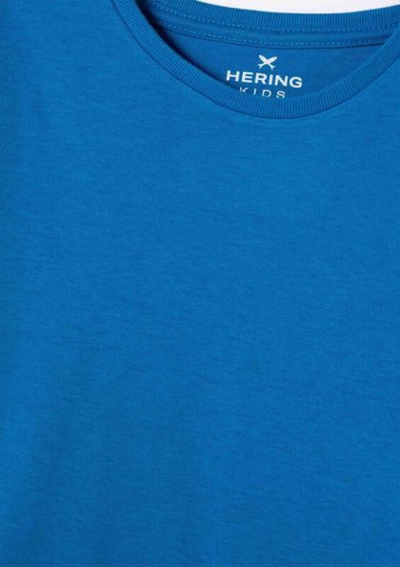 CAMISETA MM MASC AZUL CARIBE/CHUMBO/BLANCO