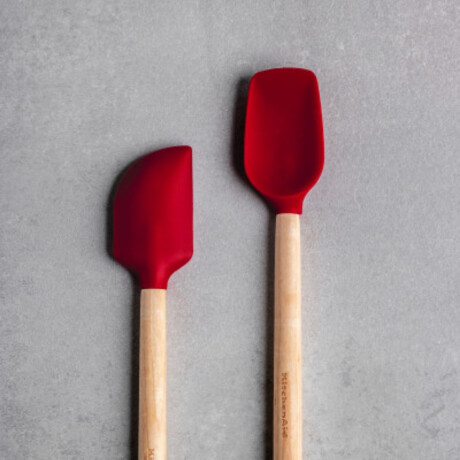 Espátula y Cuchara Set 2 Piezas Rojo KitchenAid Espátula y Cuchara Set 2 Piezas Rojo KitchenAid