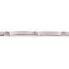 Pulsera Málaga de oro blanco 18k con brillantes Pulsera Málaga de oro blanco 18k con brillantes