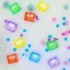 Set x4 GLO PALS cubos sensoriales amarillo