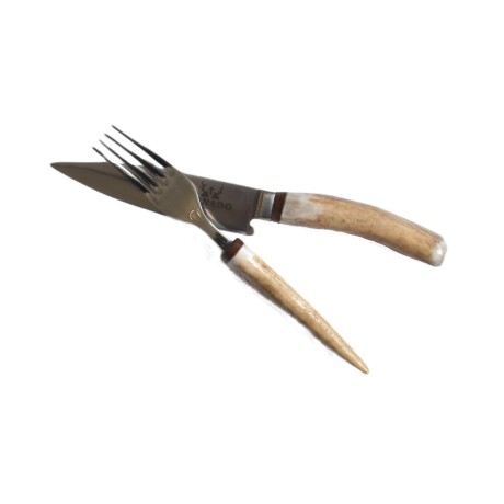 Set Ciervo cuchillo y tenedor 12'' - VENADO Set Ciervo cuchillo y tenedor 12'' - VENADO