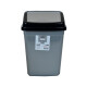 Tarro de residuos 2,5L con tapa vaivén GRIS