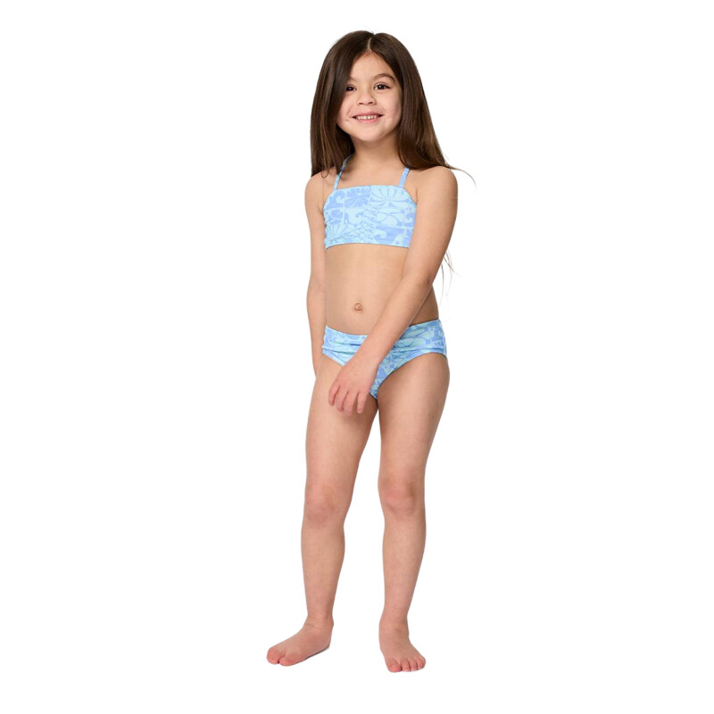 Lycra de niña Rip Curl Aots Oceanic - Celeste Lycra de niña Rip Curl Aots Oceanic - Celeste
