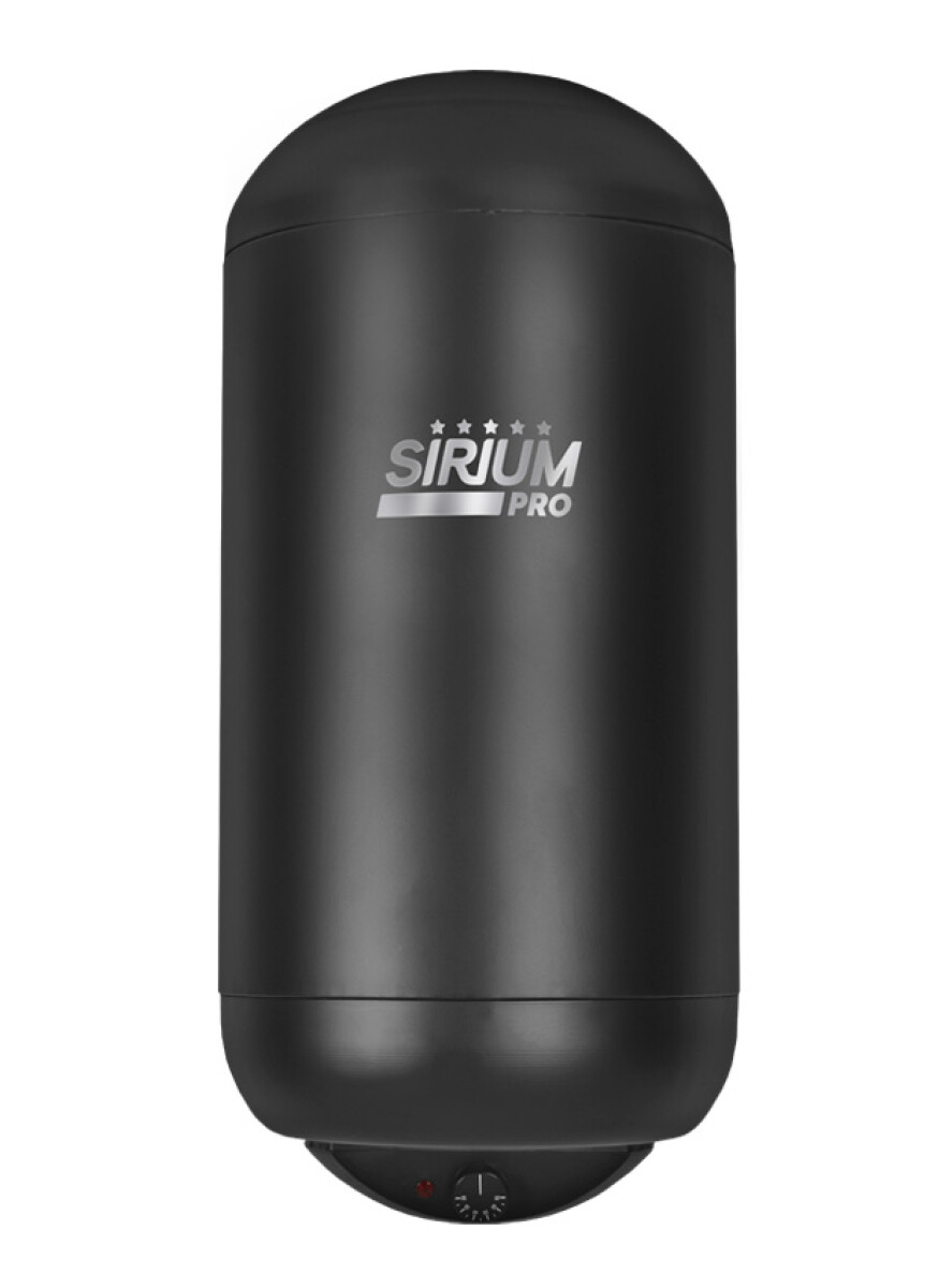 Calefón Sirium Pro Black de cobre 60 litros 