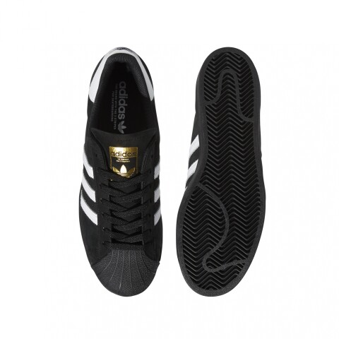 adidas SUPERSTAR ADV Core Black / Cloud White / Silver Metallic