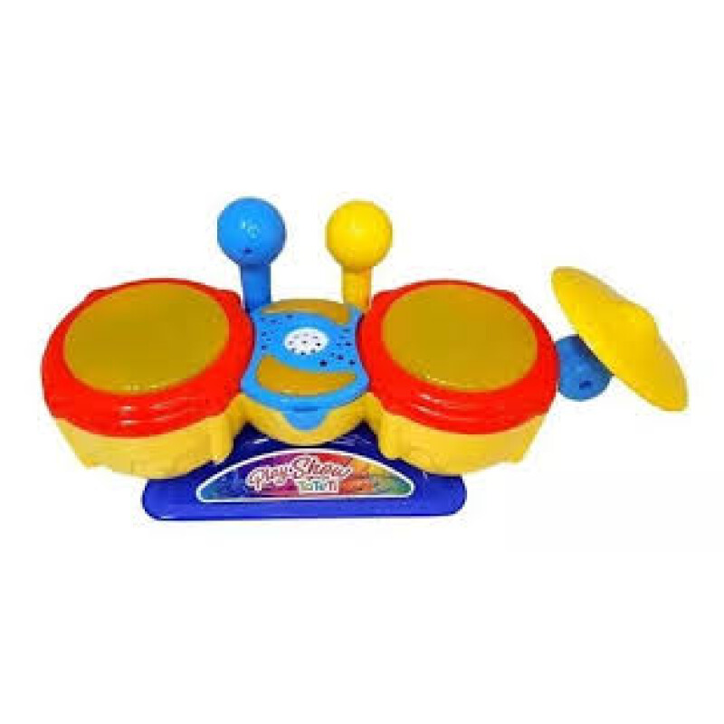 Batería Infantil Musical C/ Luces Y Sonidos Calesita Multicolor Batería Infantil Musical C/ Luces Y Sonidos Calesita Multicolor