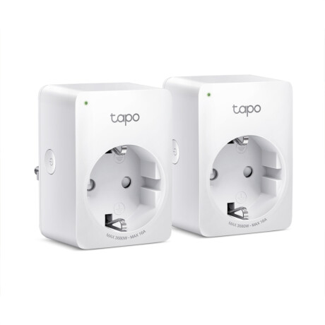 Pack x2 Mini Enchufe Inteligente Tp-Link Tapo Wi-Fi P110 Pack x2 Mini Enchufe Inteligente Tp-Link Tapo Wi-Fi P110
