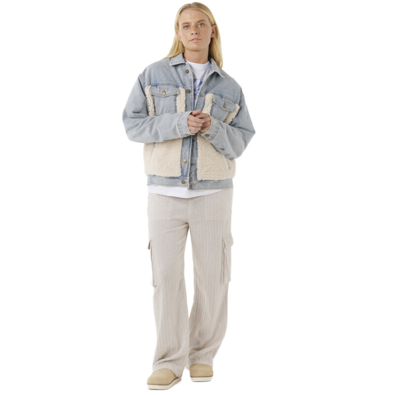 Campera Rip Curl Cruisin Sherpa Denim Campera Rip Curl Cruisin Sherpa Denim