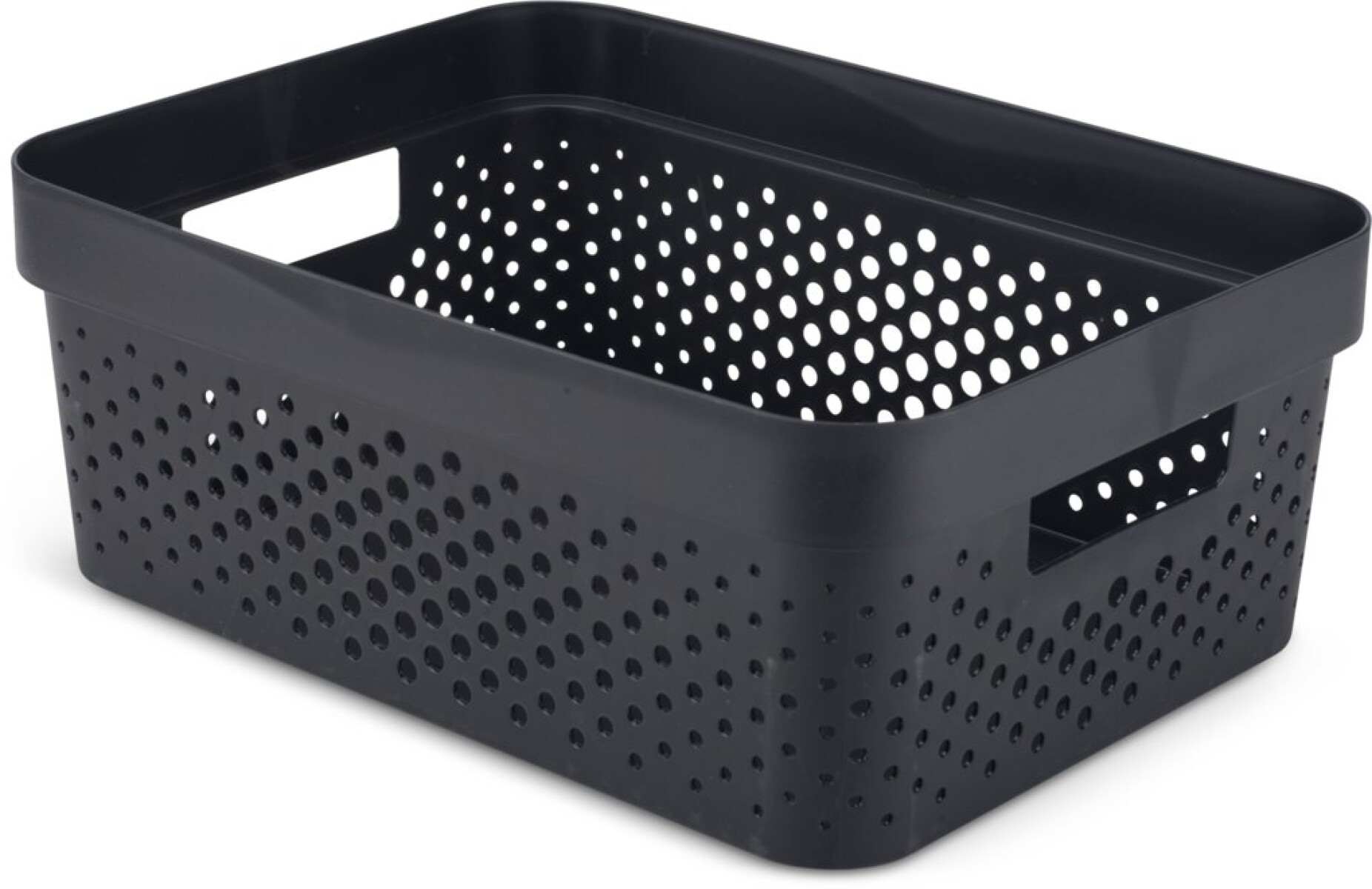 Cesta INFINITY 11L plástico negro - Negro 