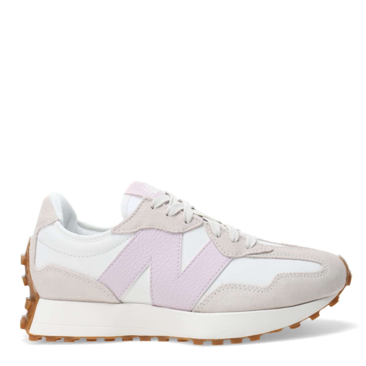 Championes de Mujer New Balance 327 New Balance - Blanco - Gris - Rosa 
