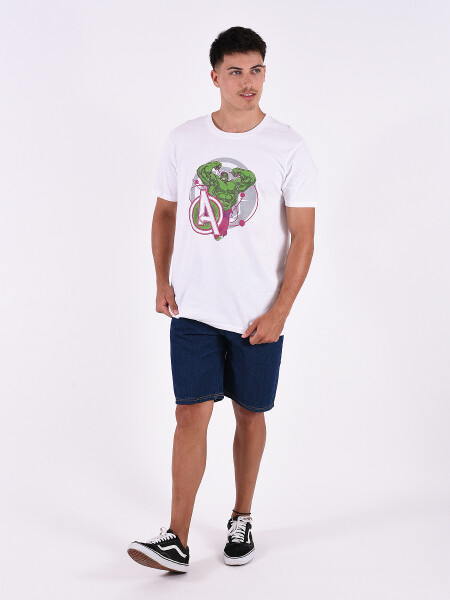 REMERA HULK BLANCO (V)