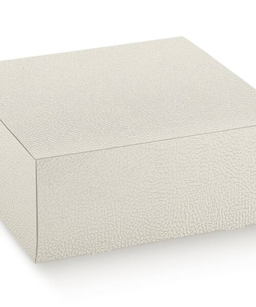 Caja plegable 23x23x10 - 14717 - PELLE BIANCO Caja plegable 23x23x10 - 14717 - PELLE BIANCO
