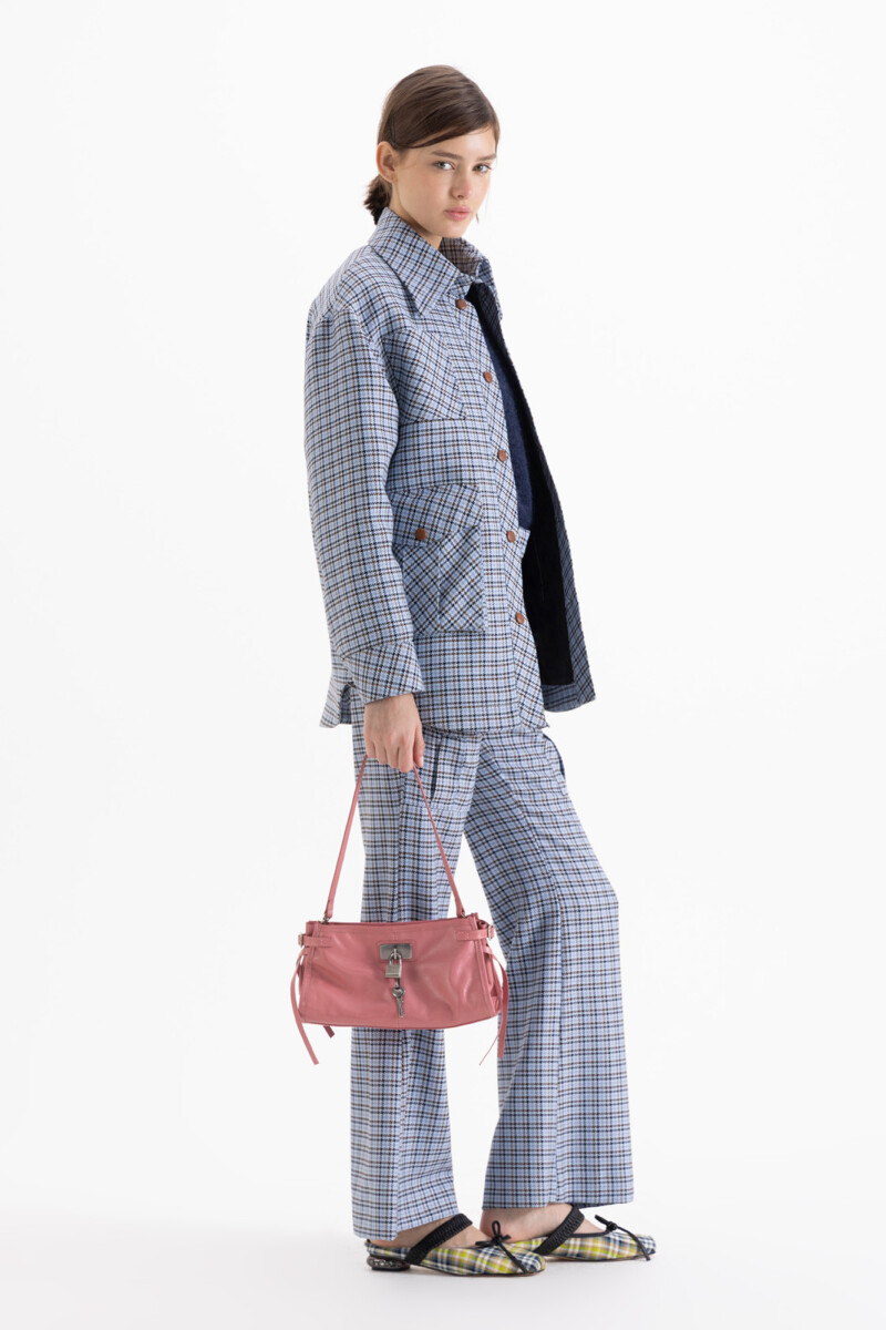 CHAQUETA LUNA Celeste