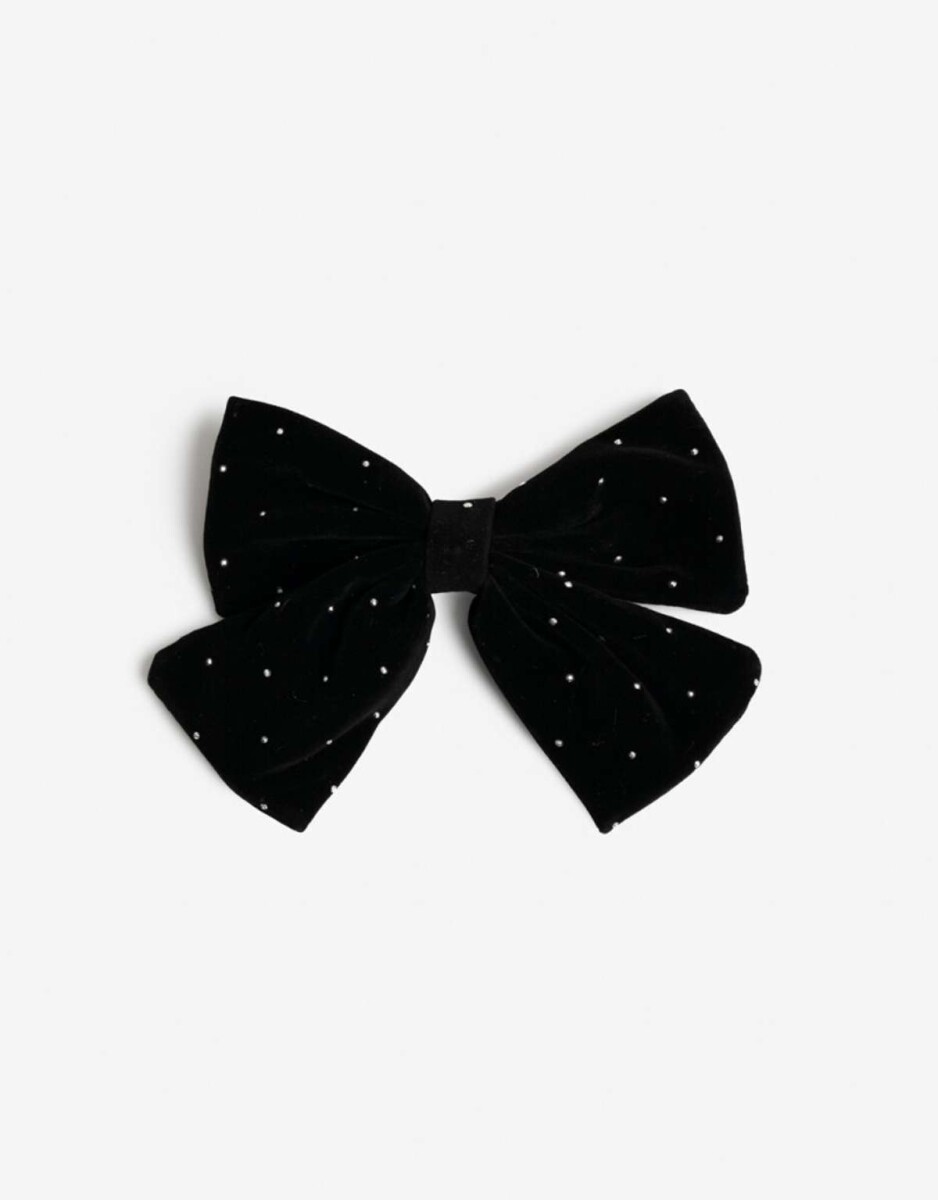 Hebillas Francesas Moño - Negro 