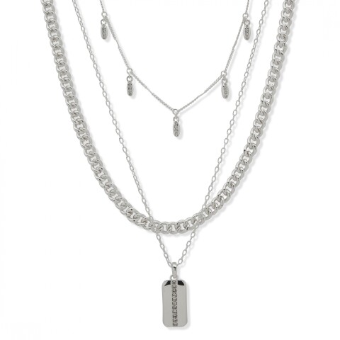 Nk 17 Pave Mltrw Neck Crystal
