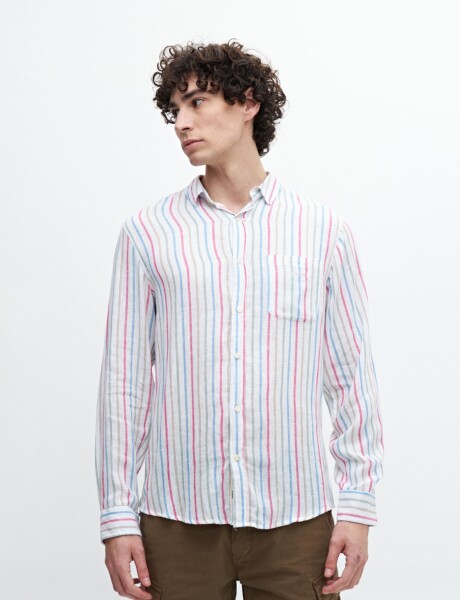 Camisa Kobalt Rayas multi