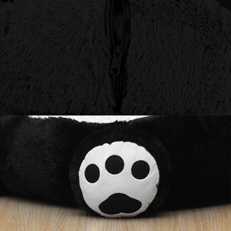 Sillón Puff Peluche Asiento Niños Animales Infantil Hog009002-pand