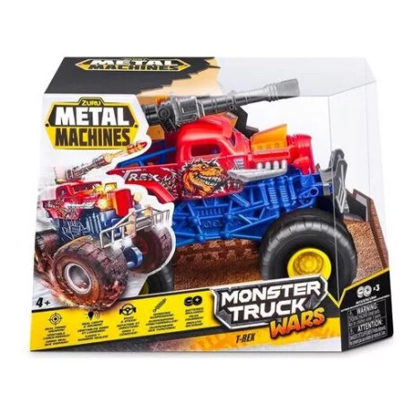 Camión Monster Truck Metal Machines Luces Sonido Personaje Monster Truck Wars Camión Monster Truck Metal Machines Luces Sonido Personaje Monster Truck Wars