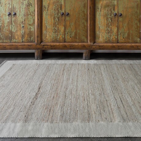 ALFOMBRA YUTE-Y-LANA NATURAL-BEIGE CASITAS-II
