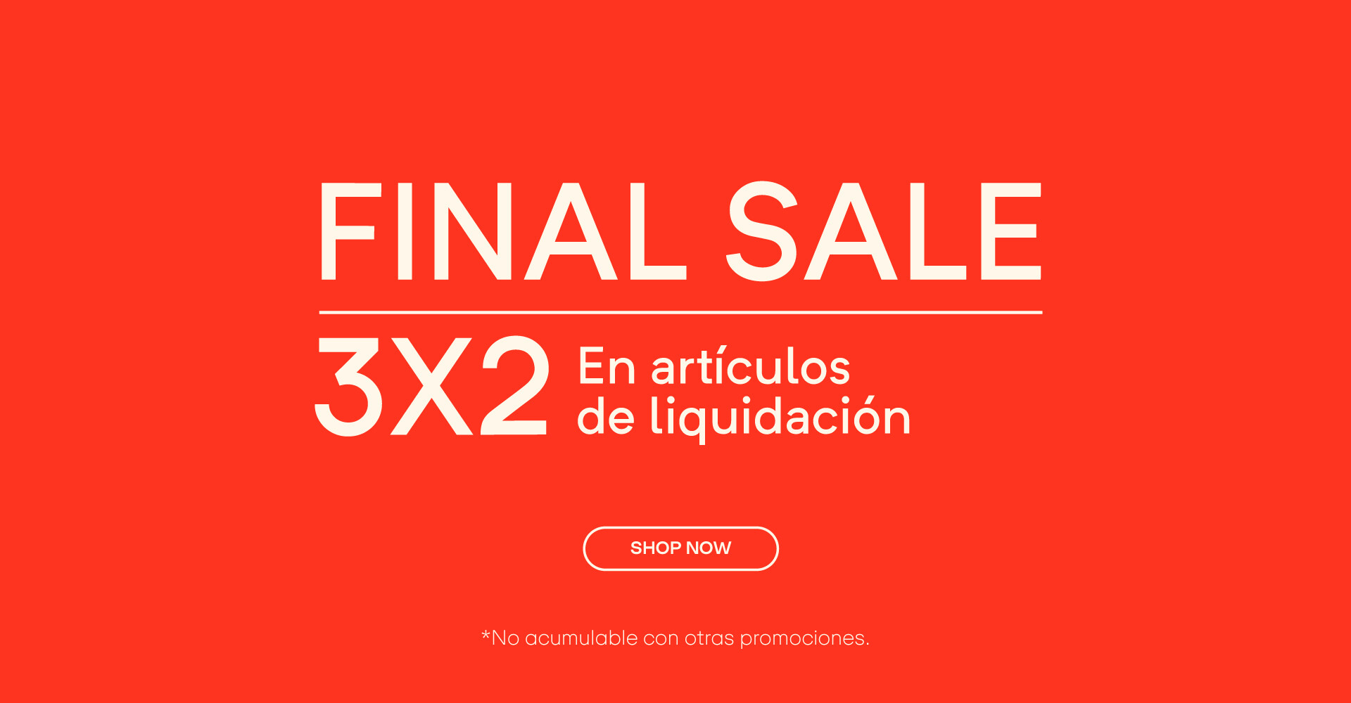 FINAL SALE - 3X2