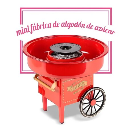 Mini Fábrica de Algodón de Azúcar Estilo Vintage Mini Fábrica de Algodón de Azúcar Estilo Vintage