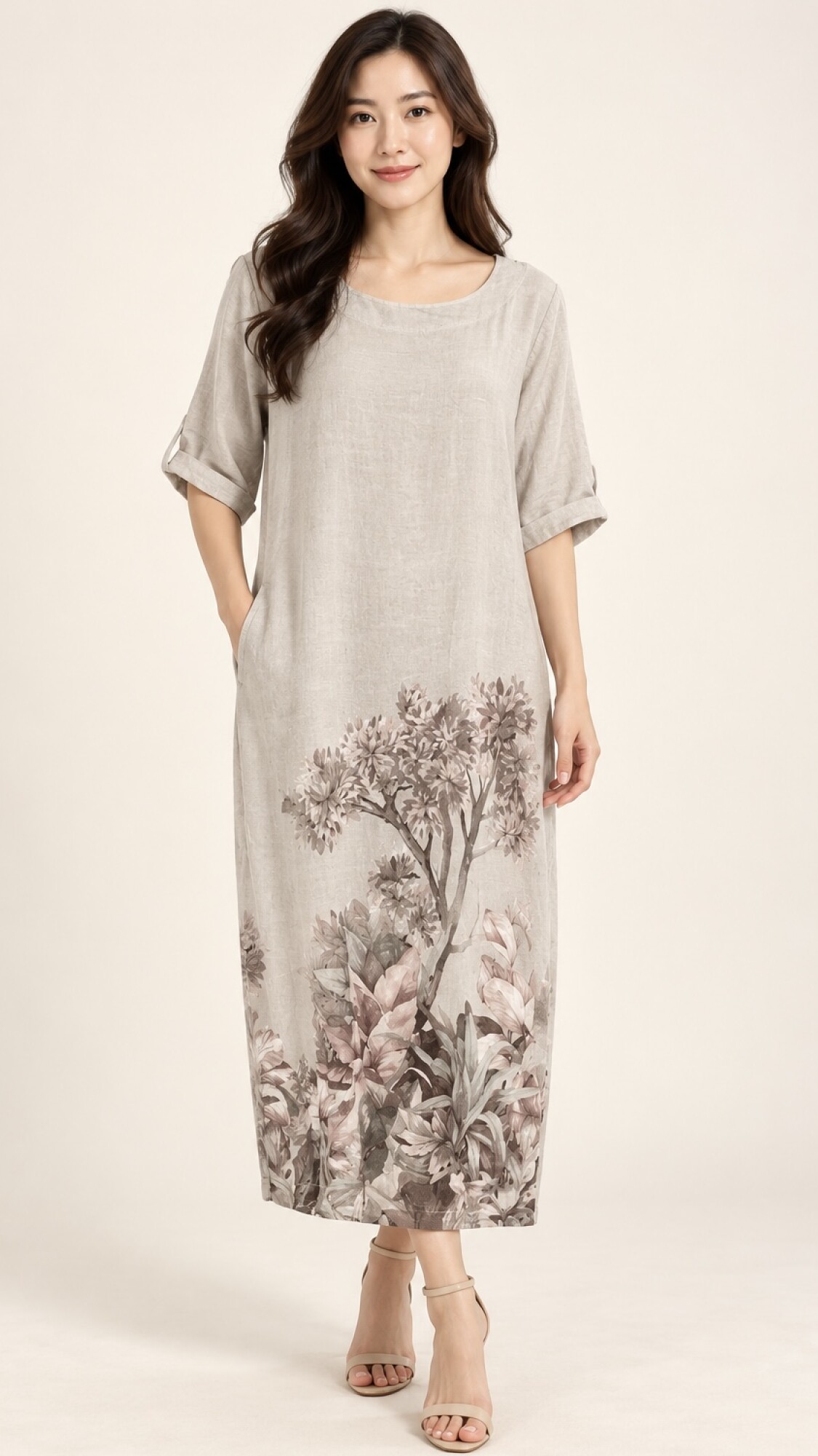 VESTIDO LILO Beige