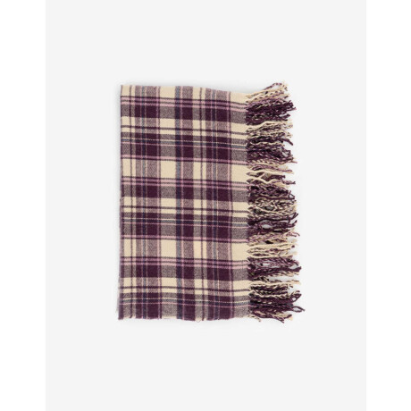 Bufanda Escocesa Rojo Burdeaux