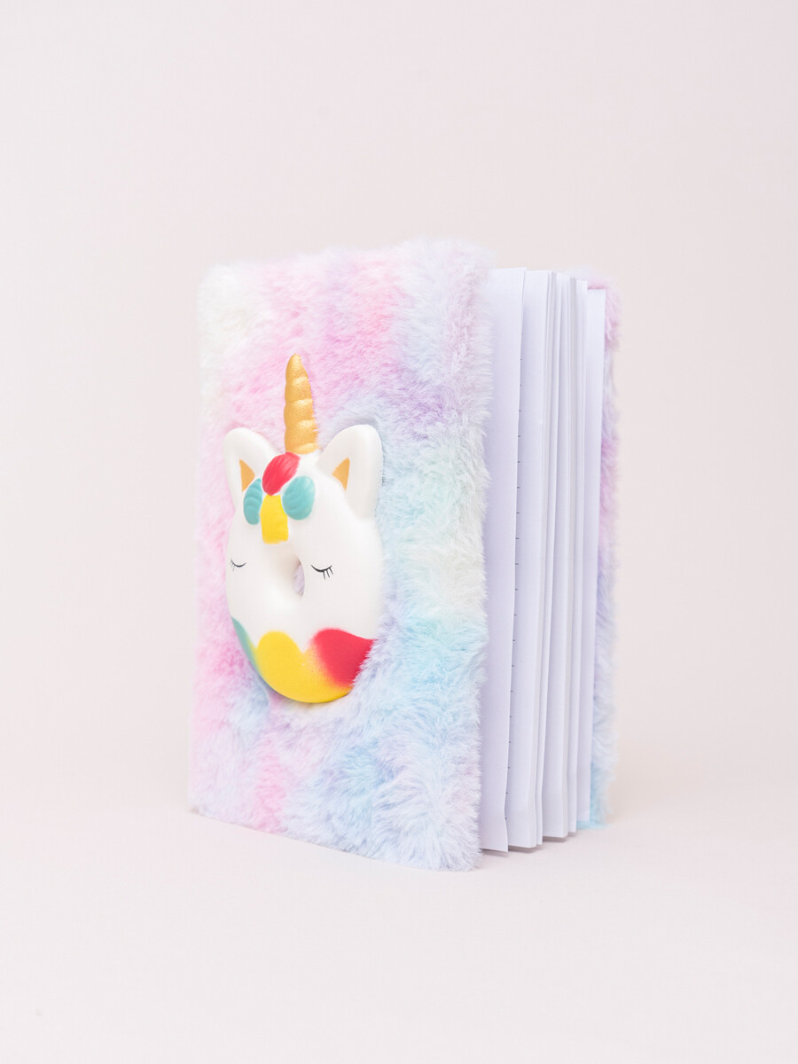 Cuaderno anti estrés - Unicornio blanco 