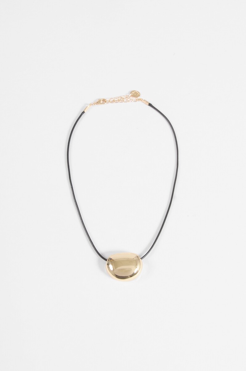 Collar cordón dije bold - dorado 